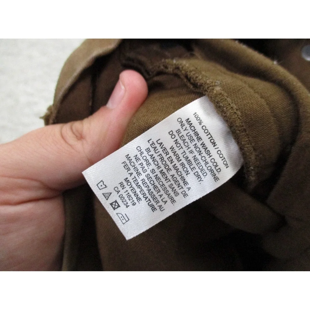 Steven Alan Pants Mens 32 Brown Chino Preppy Casual Cotton Outdoor Hiking A2